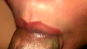 balls milking raw sloppy blowjob with lactating milk