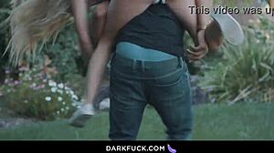 Blonde Cutie Lilly Banged By Monster Black Cock