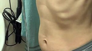 After Shower on June 15, 2025, I Licked My Wife's Hard Nipples Wildly
