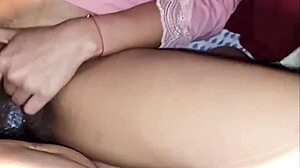 Inquilina Infiel Lets Me Check Her Shaved Wet Pussy