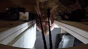 Annie archer enjoys a pov shower scene part 1