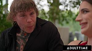 Wow! Candie Luciani's Pussy Destroyed in Double Penetration!