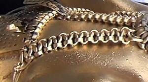 Nude Show With Slipping Costume Revealing Nipples