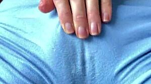 charlotte star masturbates to orgasm in gym shorts wet pussy