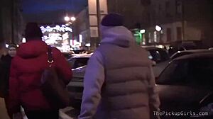 euro teen doubled in naughty group oral