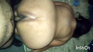 Penetrating a delicious big ass with big tits