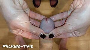 wife teases sensitive cock