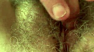 me masturbating my hairy pussy and beaver