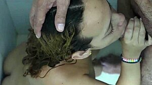 Bony Enjoys Sucking Her Stepdads Delicious Cock