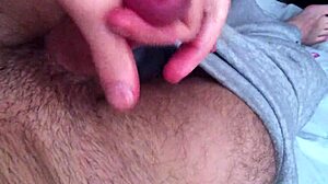 Masturbating Hard and Cumming All Over the Place