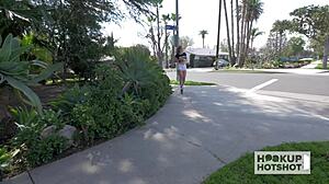 i filled the cute blonde's face with cum after fucking her