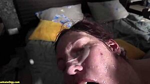 Kan Du Håndtere Denne Ekstreme Bukkake Gangbang Der Ødelægger Alle Huller?