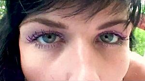 my grandparents found a horny nymph at the picnic for some doggystyle fucking