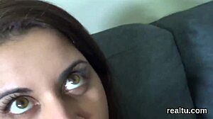 Czech Chick Seduced In Supermarket Reamed