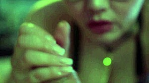 Boy Gives Sloppy Blowjob and Fucks Milf in Lingerie with Choking and Ass Licking