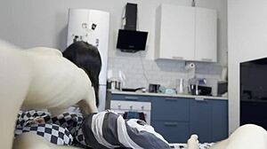 Does My Roommate Jump On My Cock Wildly In The Morning?