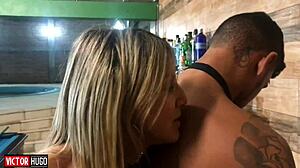 i introduced my blonde friend to my tattooed buddy