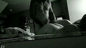 Amateur teen and step dad explore big tits and ass