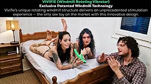 I watched extreme lesbian squirting orgasms with Vivifie