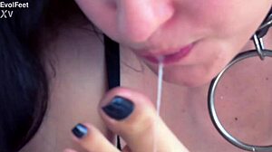 Saliva Dripping Between My Toes.