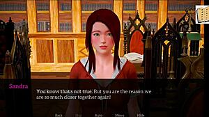 My teen with big tits plays erotic game, homemade amateurs in redhead family fun.