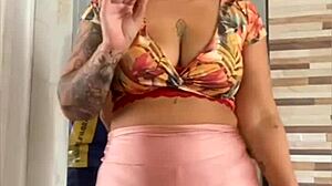 Redhead Wife Flashing Pussy Outdoors