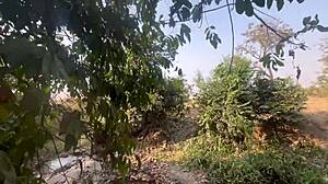 outside banging a shy village girl with friends