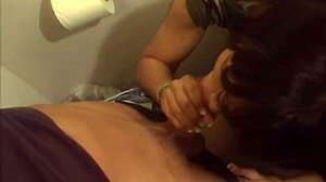 Mom Threesome: Monique Licks Jordan's Pussy with Toys in Stockings