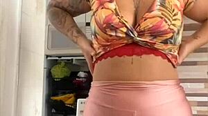 Redhead Wife Flashing Pussy Outdoors