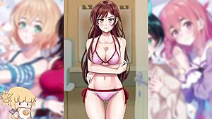 Rental Girlfriend Chizuru Hentai Fuck Compilation!