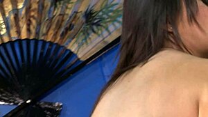 holly west gets a cumshot to the tits after anal sex