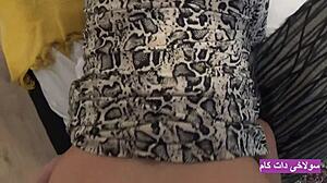 Intense Passion With Iranian Mall Seller's Big Ass, Feeling Her Beauty And Sexiness