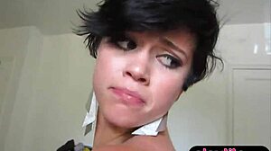 Sexy teen chicks partying with nasty group fun