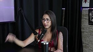 Luciana Picchi's First Experience In Swingers House