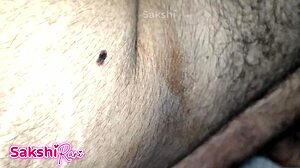 Desi girl gets pounded in missionary with cum dripping on her ass