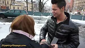 slippery nuru massage couple