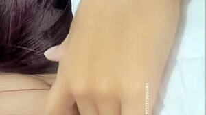 After a steamy massage, brunette craves raw pounding