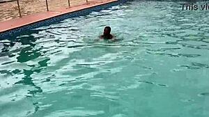 After Pool Fun, I Fucked Fat Bitch For Cumshot!