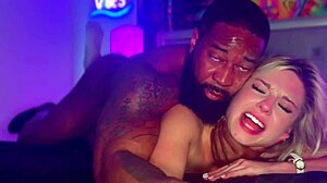 I can’t stop breeding hot blonde CheerleaderKait with raw pounding and deep interracial action