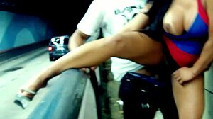 Gostosa Exhibits And Has Sex In Tunnel Then Explains To Police