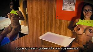 Stepmother Masturbates As Stepson Secretly Watches Her Wet Pussy