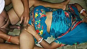 indian village bhabhi gets down for hardcore naughty sex