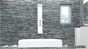 beautiful tight chick gets her narrow cunt pounded hard 😍