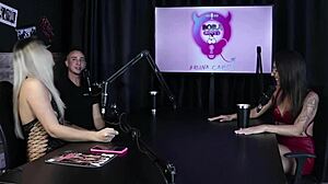 Luciana Picchi's First Experience In Swingers House