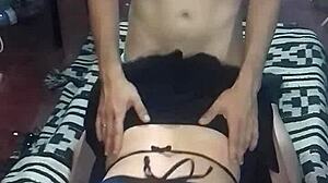 Police woman fucks stranger after party!