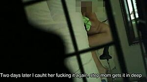 Step Mom Caught Using Dildo In Private!