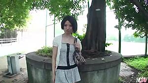 Japanese Babe Mizuki Gets Picked Up and Fucked Hard