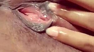 soft wet pussy girl fucking herself hard