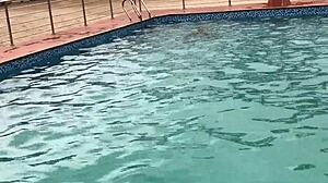 After Pool Fun, I Fucked Fat Bitch For Cumshot!