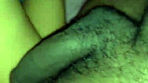 Young white girl has a quick encounter with her friend's large partner